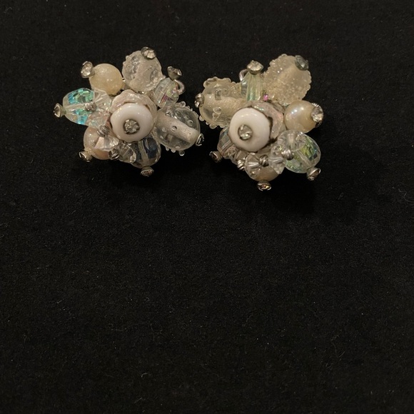 Vintage signed VENDOME earrings - Picture 2 of 2